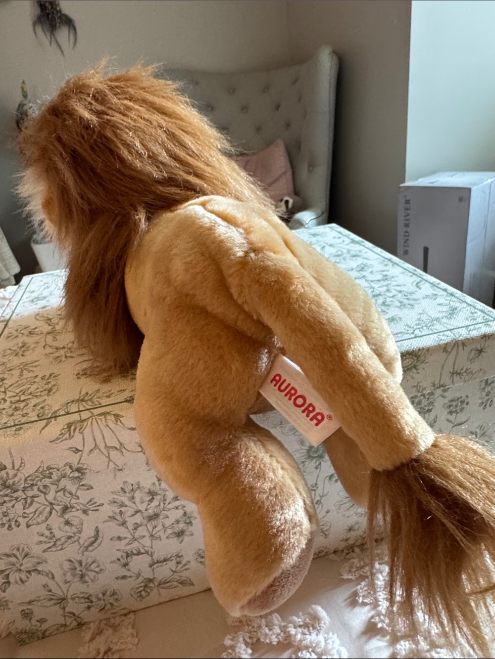 Plush Brown Lion Stuffed Animal - Soft Kids Toy - Picture 3 of 4